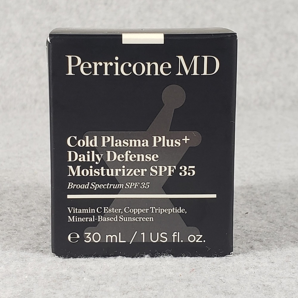 Perricone MD Cold Plasma Plus+ Daily Defense Moisturizer SPF 35 1oz‎ 30ml NIB
